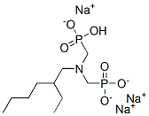 trisodium hydrogen [[(2-ethylhexyl)imino]bis(methylene)]bisphosphonate CAS#: 94087-50-0