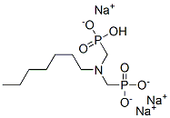 trisodium hydrogen [(heptylimino)bis(methylene)]bisphosphonate CAS#: 94199-73-2