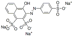 trisodium hydroxy[(4-sulphonatophenyl)azo]naphthalenedisulphonate CAS#: 93904-87-1