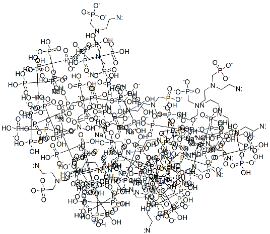 undecasodium hydrogen [ethane-1,2-diylbis[[(phosphonatomethyl)imino]ethane-2,1-diylnitrilobis(methylene)]]tetrakisphosphonate CAS#: 93919-78-9