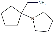 1-[1-(1-pyrrolidinyl)cyclopentyl]methanamine(SALTDATA: FREE) CAS#: 917747-55-8
