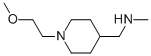 1-[1-(2-METHOXYETHYL)PIPERIDIN-4-YL]-N-METHYLMETHANAMINE CAS#: 938458-98-1