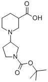 1-(1-TERT-BUTOXYCARBONYL-PYRROLIDIN-3-YL)-PIPERIDINE-3-CARBOXYLIC ACID CAS#: 903094-72-4