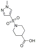 1-[(1-methyl-1H-pyrazol-4-yl)sulfonyl]piperidine-4-carboxylic acid(SALTDATA: FREE) CAS#: 925178-99-0