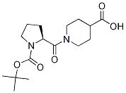 1-[1-(tert-Butoxycarbonyl)-L-prolyl]piperidine-4-carboxylic acid CAS#: 955964-45-1