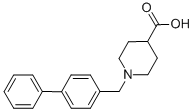 1-([1,1'-BIPHENYL]-4-YLMETHYL)-PIPERIDINE-4-CARBOXYLIC ACID CAS#: 901920-67-0