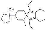1-(1,2,3,4-TETRAETHYL-6-METHYLSPIRO[4.5]DECA-1,3,6,9-TETRAEN-8-YL)CYCLOPENTANOL CAS#: 934802-45-6