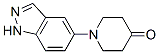 1-(1H-INDAZOL-5-YL)PIPERIDIN-4-ONE CAS#: 938458-75-4
