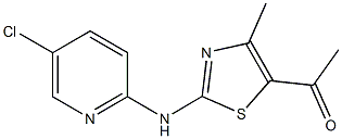 1-{2-[(5-chloro-2-pyridinyl)amino]-4-methyl-1,3-thiazol-5-yl}-1-ethanone CAS#: 952183-70-9