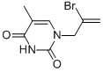 1-(2-BROMOALLYL)-5-METHYLPYRIMIDINE-2,4(1H,3H)-DIONE CAS#: 937166-24-0