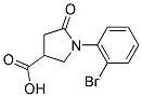 1-(2-BROMOPHENYL)-5-OXOPYRROLIDINE-3-CARBOXYLIC ACID CAS#: 923130-78-3