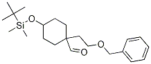 1-(2-Benzyloxyethyl)-4-(tert-butyldiMethylsilanyloxy)cyclohexanecarboxaldehyde CAS#: 943515-17-1