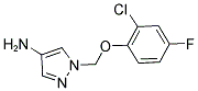 1-(2-CHLORO-4-FLUORO-PHENOXYMETHYL)-1H-PYRAZOL-4-YLAMINE CAS#: 956394-34-6