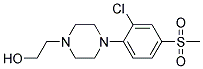 1-[2-CHLORO-4-(METHYLSULFONYL)PHENYL]-4-(2-HYDROXYETHYL)PIPERAZINE CAS#: 942474-67-1