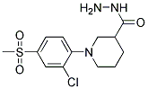 1-[(2-CHLORO-4-METHYLSULFONYL)PHENYL]PIPERIDINE-3-CARBOHYDRAZIDE CAS#: 951625-09-5