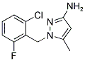 1-(2-CHLORO-6-FLUORO-BENZYL)-5-METHYL-1 H-PYRAZOL-3-YLAMINE CAS#: 925200-31-3