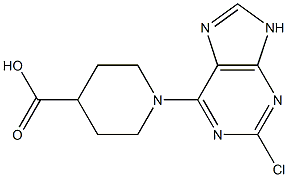 1-(2-Chloro-9H-purin-6-yl)-piperidine-4-carboxylic acid CAS#: 919736-51-9