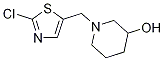 1-(2-Chloro-thiazol-5-ylMethyl)-piperidin-3-ol, 98+% C9H13ClN2OS, 分子量 232.73 CAS#: 939986-51-3