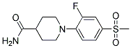1-[2-FLUORO-4-(METHYLSULFONYL)PHENYL]PIPERIDINE-4-CARBOXAMIDE CAS#: 914637-63-1