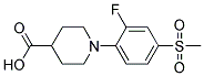 1-[2-FLUORO-4-(METHYLSULFONYL)PHENYL]PIPERIDINE-4-CARBOXYLIC ACID CAS#: 914637-69-7