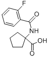 1-(2-FLUORO-BENZOYLAMINO)-CYCLOPENTANECARBOXYLIC ACID CAS#: 912771-20-1
