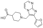 1-(2-FURAN-2-YL-IMIDAZO[1,2-A]PYRIMIDIN-3-YLMETHYL)-PIPERIDINE-4-CARBOXYLIC ACID CAS#: 904817-23-8