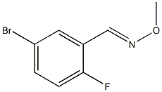 1-(2-Fluoro-5-bromophenyl)-N-methoxymethanimine CAS#: 914311-53-8