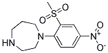 1-[2-(METHYLSULFONYL)-4-NITROPHENYL]HOMOPIPERAZINE CAS#: 951624-89-8