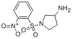 1-(2-NITRO-BENZENESULFONYL)-PYRROLIDIN-3-YLAMINE CAS#: 902797-82-4