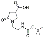 1-(2-TERT-BUTOXYCARBONYLAMINO-ETHYL)-5-OXO-PYRROLIDINE-3-CARBOXYLIC ACID CAS#: 903094-73-5
