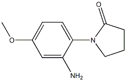 1-(2-amino-4-methoxyphenyl)pyrrolidin-2-one CAS#: 926231-51-8