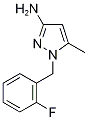 1-(2-fluorobenzyl)-5-methyl-1H-pyrazol-3-amine(SALTDATA: FREE) CAS#: 925146-07-2