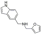 1-(2-furyl)-N-(1H-indol-5-ylmethyl)methanamine CAS#: 946700-52-3