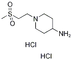 1-[2-(methylsulfonyl)ethyl]-4-piperidinamine(SALTDATA: 2HCl H2O) CAS#: 920111-82-6