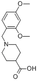 1-(2,4-dimethoxybenzyl)piperidine-4-carboxylic acid CAS#: 901313-75-5