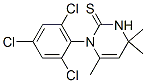 1-(2,4,6-Trichlorophenyl)-4,4,6-trimethyl-3,4-dihydro-2(1H)-pyrimidinethione CAS#: 99796-49-3