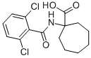 1-(2,6-DICHLORO-BENZOYLAMINO)-CYCLOHEPTANECARBOXYLIC ACID CAS#: 912763-77-0
