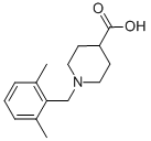 1-[(2,6-DIMETHYLPHENYL)METHYL]-PIPERIDINE-4-CARBOXYLIC ACID CAS#: 901923-66-8