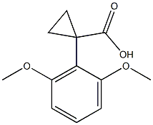 1-(2,6-dimethoxyphenyl)Cyclopropanecarboxylic acid CAS#: 915192-34-6