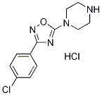 1-[3-(4-Chlorophenyl)-1,2,4-oxadiazol-5-yl]-piperazine hydrochloride CAS#: 954850-14-7