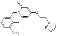 1-(3-AMINO-2-METHYL-BENZYL)-4-(2-THIOPHEN-2-YL-ETHOXY)-2-PYRIDONE CAS#: 934628-27-0