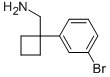 [1-(3-BROMOPHENYL)CYCLOBUTYL]METHANAMINE CAS#: 915690-61-8
