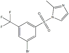 1-(3-Bromo-5-trifluoromethylphenylsulfonyl)-2-methyl-1H-imidazole CAS#: 951884-57-4