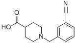 1-(3-CYANOBENZYL)PIPERIDINE-4-CARBOXYLIC ACID CAS#: 926245-11-6
