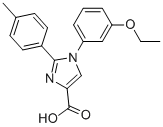 1-(3-ETHOXYPHENYL)-2-(4-METHYLPHENYL)-1H-IMIDAZOLE-4-CARBOXYLIC ACID CAS#: 954382-59-3