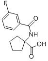 1-(3-FLUORO-BENZOYLAMINO)-CYCLOPENTANECARBOXYLIC ACID CAS#: 912771-14-3