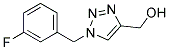 1-(3-Fluorobenzyl)-4-(hydroxymethyl)-1H-1,2,3-triazole CAS#: 952183-23-2