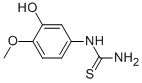 1-(3-HYDROXY-4-METHOXYPHENYL)THIOUREA CAS#: 933045-62-6