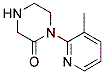 1-(3-Methyl-2-pyridinyl)-2-piperazinone CAS#: 907972-86-5