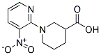 1-(3-NITROPYRIDIN-2-YL)PIPERIDINE-3-CARBOXYLIC ACID CAS#: 937606-75-2